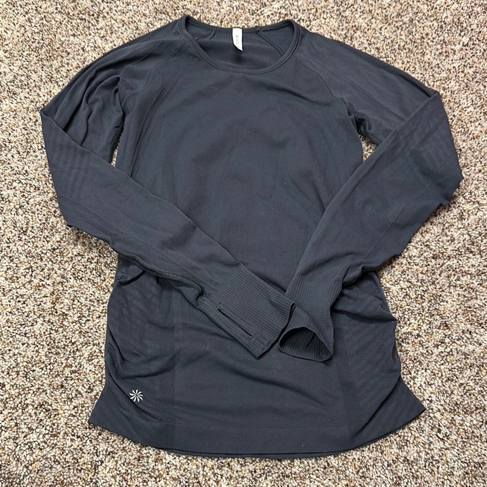 Athleta speedlight gray top